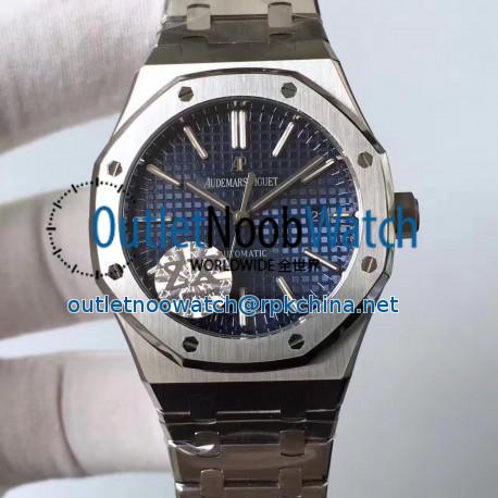 Replica Audemars Piguet Royal Oak 15400 ZX Stainless Steel Blue Dial Swiss 3120