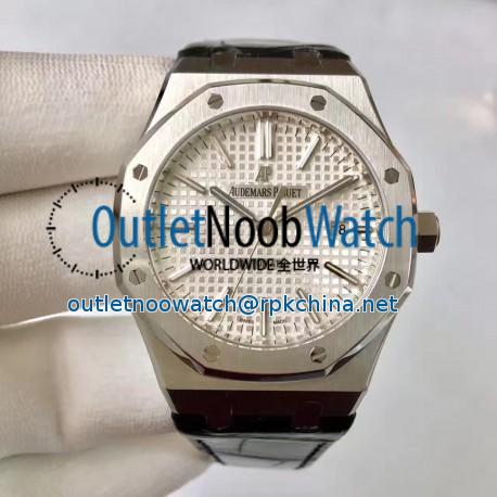 Replica Audemars Piguet Royal Oak 15400 JF Stainless Steel Silver Dial Swiss 3120