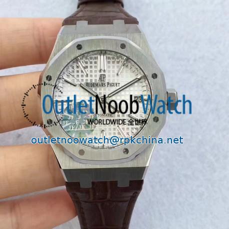 Replica Audemars Piguet Royal Oak 15450 JF Stainless Steel Silver Dial Swiss 3120