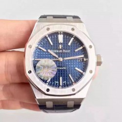 Replica Audemars Piguet Royal Oak 15450 JF Stainless Steel Blue Dial Swiss 3120