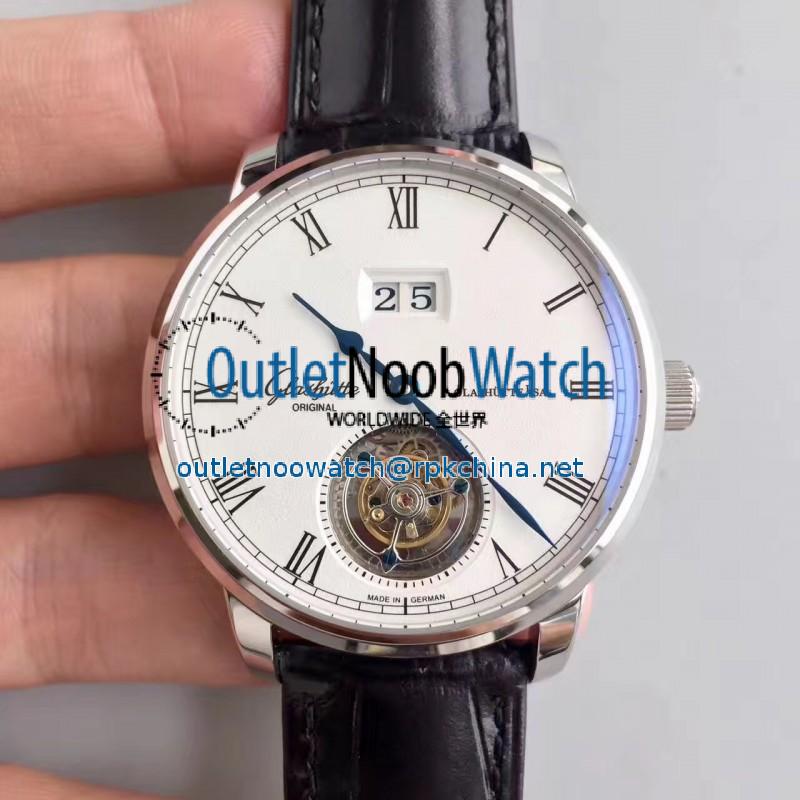 Replica Glashutte Original Senator Excellence Tourbillon 1-94-03-04-04-04 N Stainless Steel White Dial Swiss 94-03