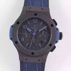 Replica Hublot Big Bang All Black Blue 301.CI.1190.GR.ABB09 HBB V6 Ceramic Black Dial Swiss HUB4100