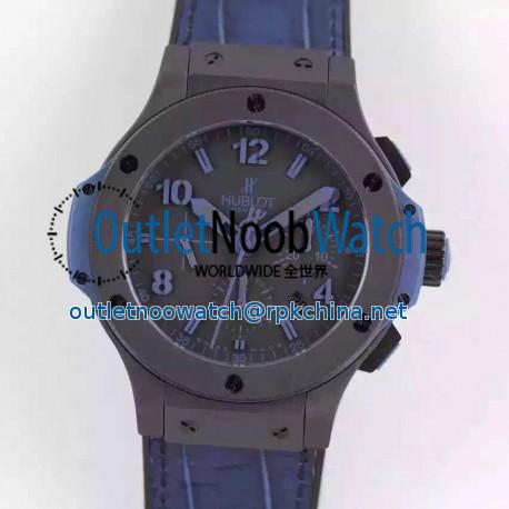 Replica Hublot Big Bang All Black Blue 301.CI.1190.GR.ABB09 HBB V6 Ceramic Black Dial Swiss HUB4100