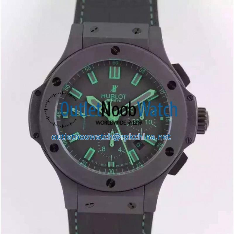 Replica Hublot Big Bang All Black Green 301.CI.1190.GR.ABG11 HBB V6 Ceramic Black Dial Swiss HUB4100