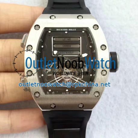 Replica Richard Mille RM69 Erotic Tourbillon KV Titanium Black Dial Swiss Caliber RM69