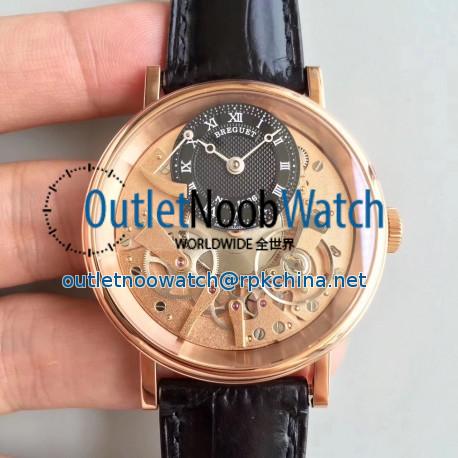 Replica Breguet Tradition 7027 7027BR/R9/9V6 N Rose Gold Rose Gold Skeleton Dial Swiss 507DR1