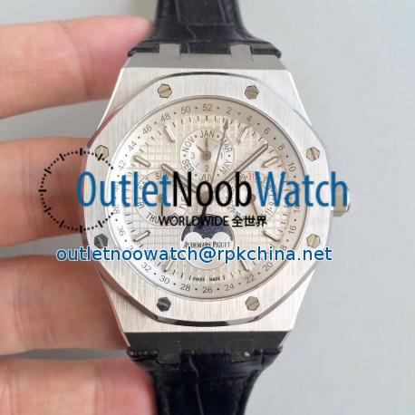 Replica Audemars Piguet Royal Oak Perpetual Calendar 41MM 26574ST.OO.1220ST.01 BF Stainless Steel Silver Dial Swiss 5134