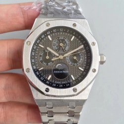 Replica Audemars Piguet Royal Oak Perpetual Calendar 41MM 26574ST.OO.1220ST.02 BF Stainless Steel Black Dial Swiss 5134