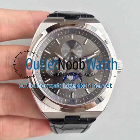 Replica Vacheron Constantin Overseas Perpetual Calendar 4300V/120G-B102 BF Stainless Steel Anthracite Dial Swiss 1120 QP