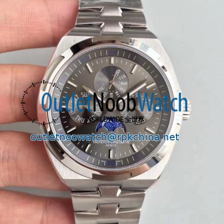 Replica Vacheron Constantin Overseas Perpetual Calendar 4300V/120G-B102 BF Stainless Steel Anthracite Dial Swiss 1120 QP