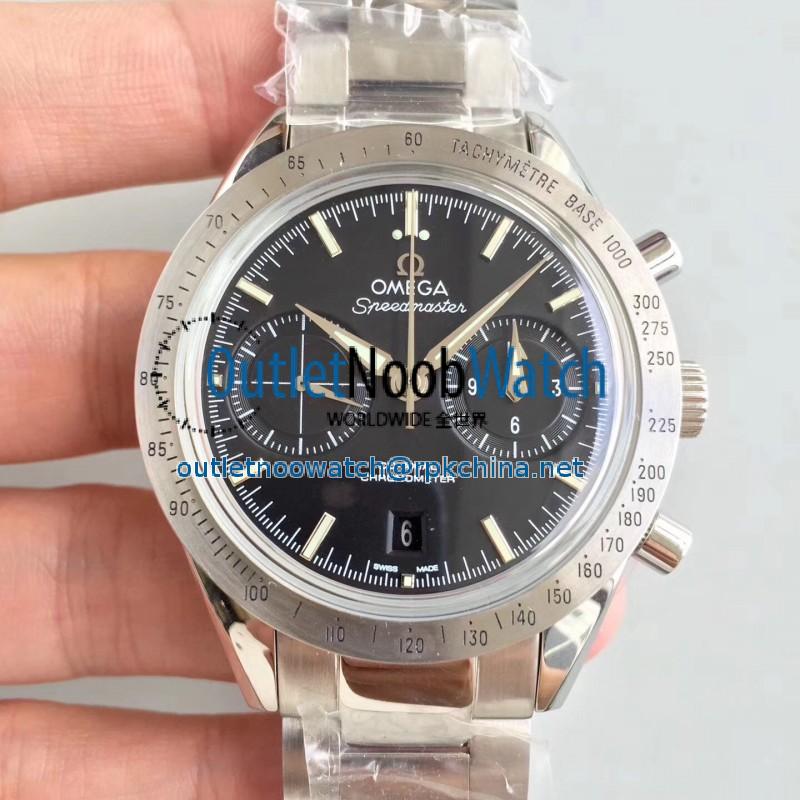 Replica Omega Speedmaster '57 Co-Axial Chronograph 41.5MM 331.10.42.51.01.001 OM Stainless Steel Black Dial Swiss 9300