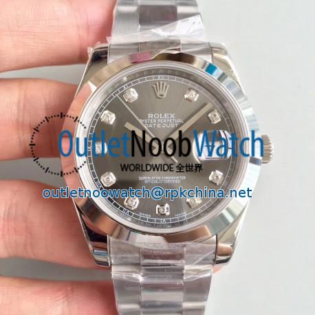 Replica Rolex Datejust II 126300 41MM N Stainless Steel Anthracite Dial Swiss 3235