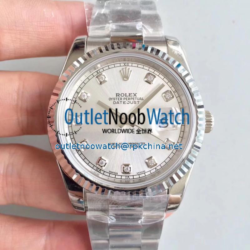 Replica Rolex Datejust II 126334 41MM N Stainless Steel Silver Dial Swiss 3235