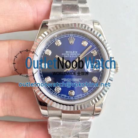 Replica Rolex Datejust II 126334 41MM N Stainless Steel Blue Dial Swiss 3235