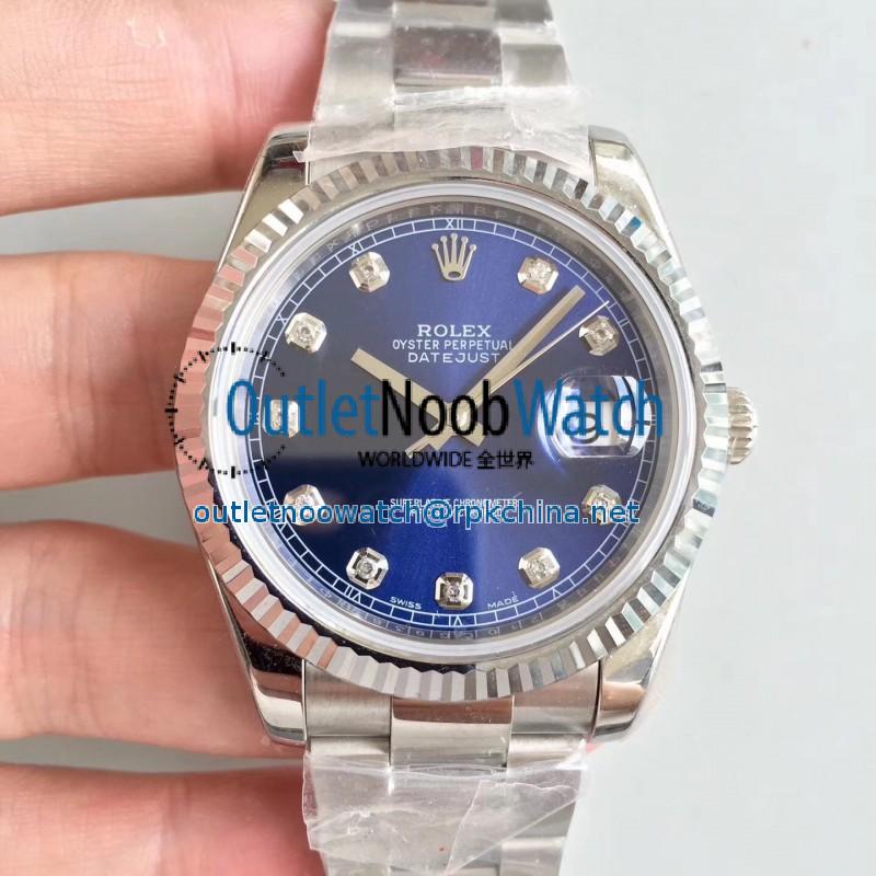 Replica Rolex Datejust II 126334 41MM N Stainless Steel Blue Dial Swiss 3235