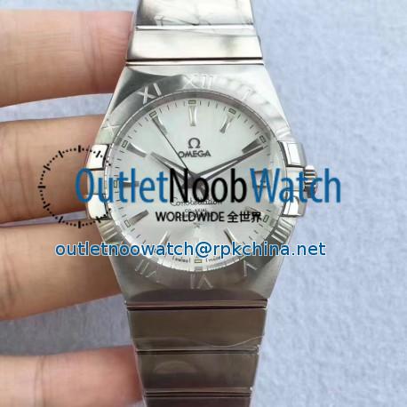 Replica Omega Constellation 123.10.38.21.02.004 38MM SSS Stainless Steel Silver Dial Swiss 8500