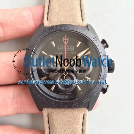 Replica Tudor Fastrider Black Shield 42000CN ZF PVD Black Dial Swiss 7753