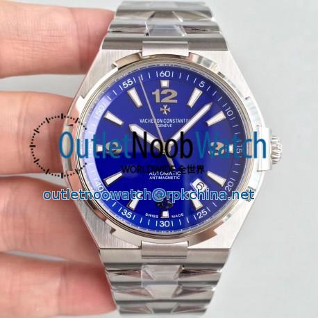 Replica Vacheron Constantin Overseas 47040 JJ Stainless Steel Blue Dial M9015