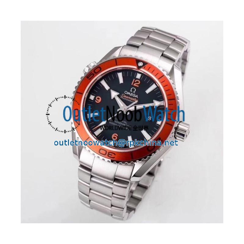 Replica Omega Seamaster Planet Ocean 600M 45.5MM 232.30.46.21.01.002 OM Stainless Steel Black Dial Swiss 8500