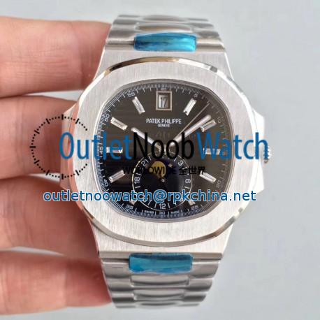 Replica Patek Philippe Nautilus 5726/1A-001 N Stainless Steel Black Dial Swiss 324 S QA LU 24H/303