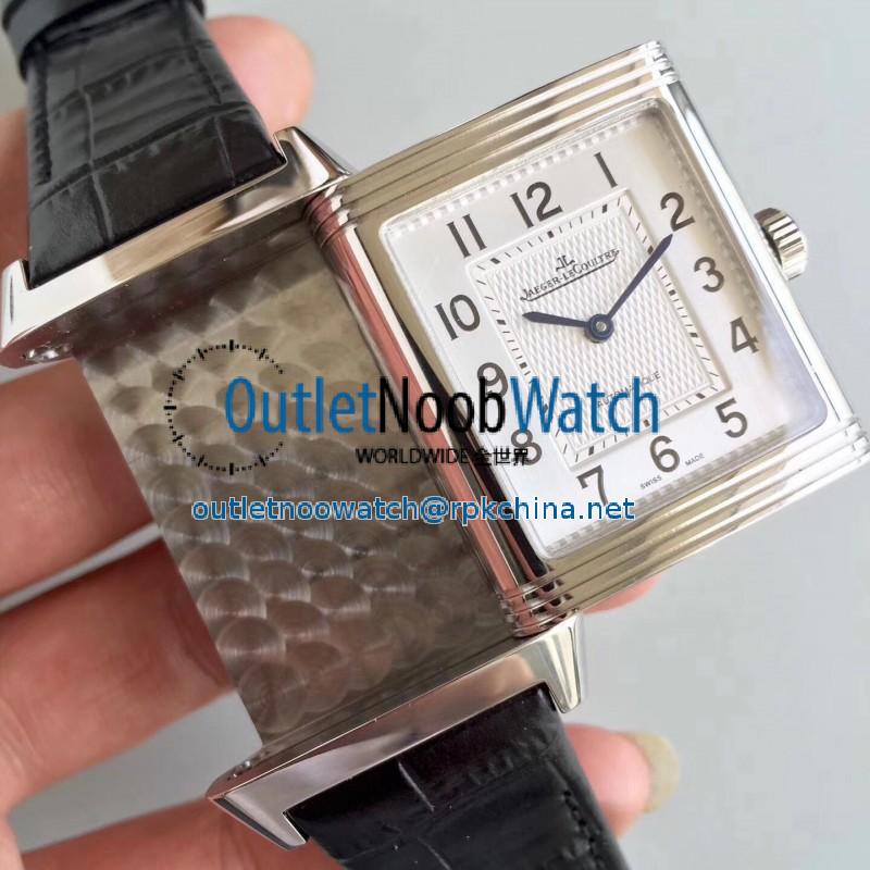 Replica Jaeger-LeCoultre Grande Reverso 986 N Stainless Steel Silver Dial Swiss JLC 986