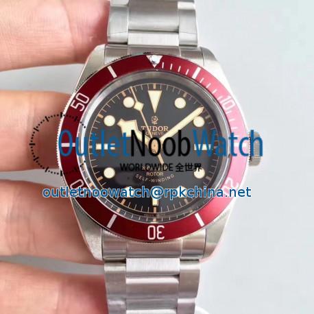 Replica Tudor Heritage Black Bay Red 79230R ZF V4 Stainless Steel Black Dial Swiss 2824-2