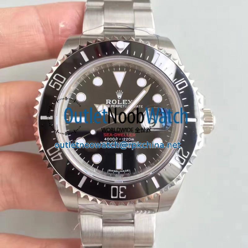 Replica Rolex Sea-Dweller 126600 50TH Anniversary 2018 N Stainless Steel Black Dial Swiss 2836-2