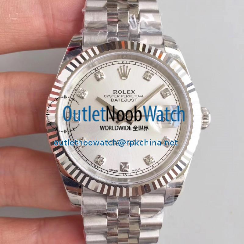 Replica Rolex Datejust II 126334 41MM 2018 EW Stainless Steel Rhodium Dial Swiss 3235