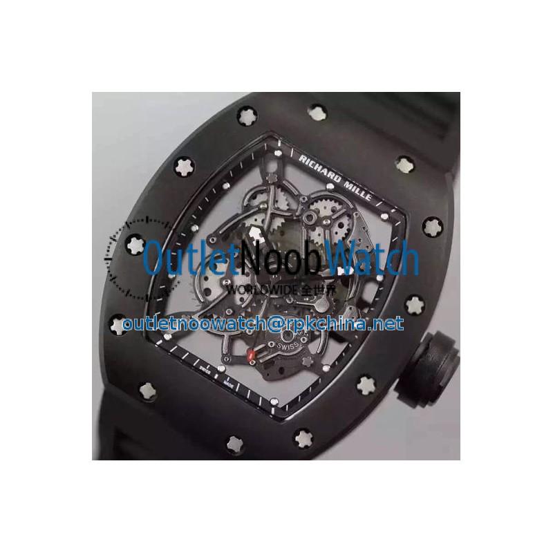 Replica Richard Mille RM035 PVD Black Dial M9015