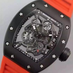 Replica Richard Mille RM035 PVD Orange Dial M9015