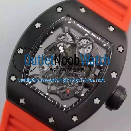 Replica Richard Mille RM035 PVD Orange Dial M9015