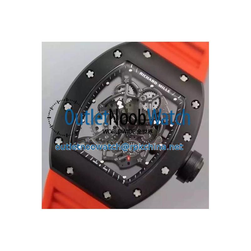 Replica Richard Mille RM035 PVD Orange Dial M9015