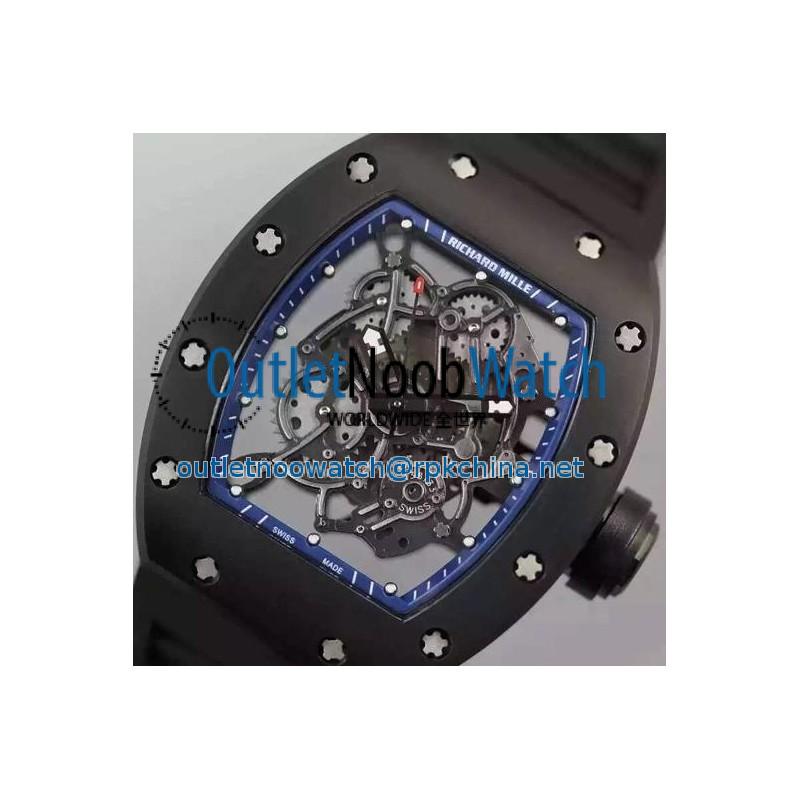 Replica Richard Mille RM035 PVD Blue Dial M9015