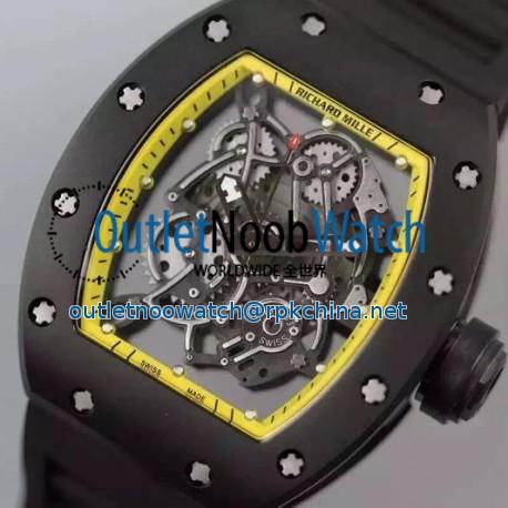 Replica Richard Mille RM035 PVD Yellow Dial M9015