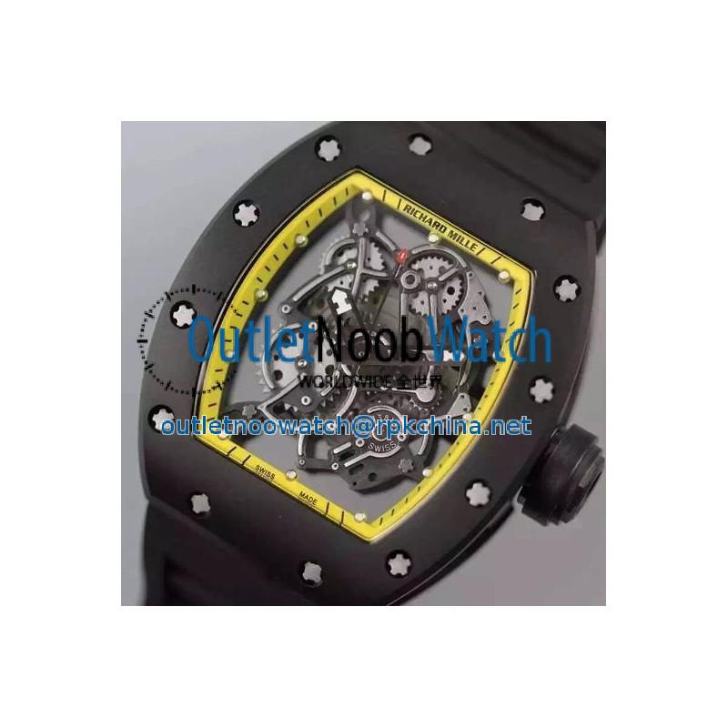 Replica Richard Mille RM035 PVD Yellow Dial M9015