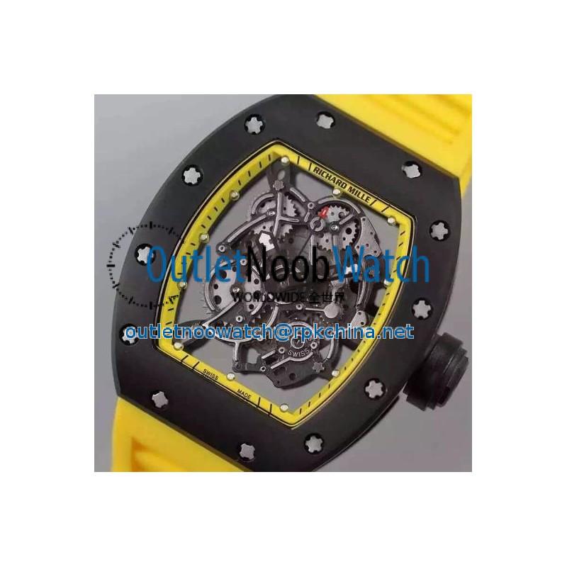 Replica Richard Mille RM035 PVD Yellow Dial M9015