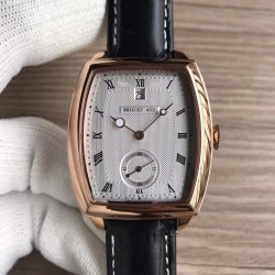 Replica Breguet Heritage Big Date 5480BR/12/996 N Rose Gold Silver Dial Swiss 2824-2