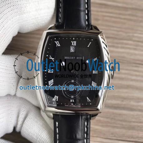 Replica Breguet Heritage Big Date 5480BB/12/996 N Stainless Steel Black Dial Swiss 2824-2