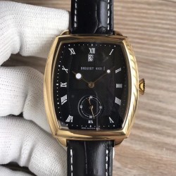 Replica Breguet Heritage Big Date 5480BA/12/996 N Yellow Gold Black Dial Swiss 2824-2