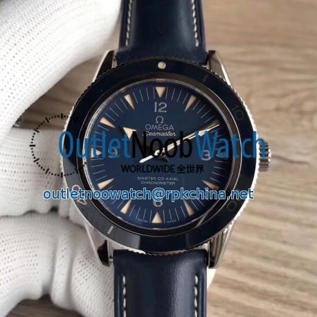 Replica Omega Seamaster 300M Co-Axial 41MM 233.92.41.21.03.001 XF Stainless Steel Blue Dial Swiss 8400