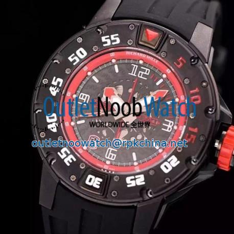 Replica Richard Mille RM028 PVD Red Dial Swiss 7751