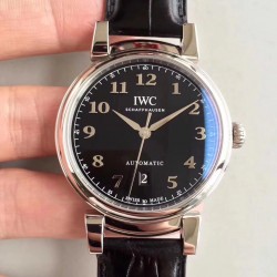 Replica IWC Da Vinci Automatic IW356601 TW Stainless Steel Black Dial Swiss 2892