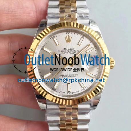 Replica Rolex Datejust II 116333 41MM EW Stainless Steel & Yellow Gold Rhodium Dial Swiss 3136