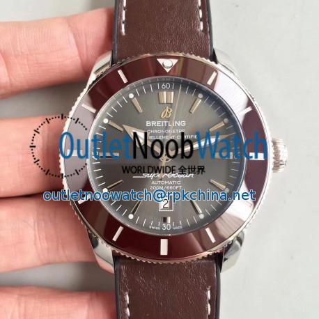 Replica Breitling Superocean Heritage II 42M AB201033/Q617/294S/A20D.2 GF Stainless Steel Anthracite Dial Swiss 2824-2