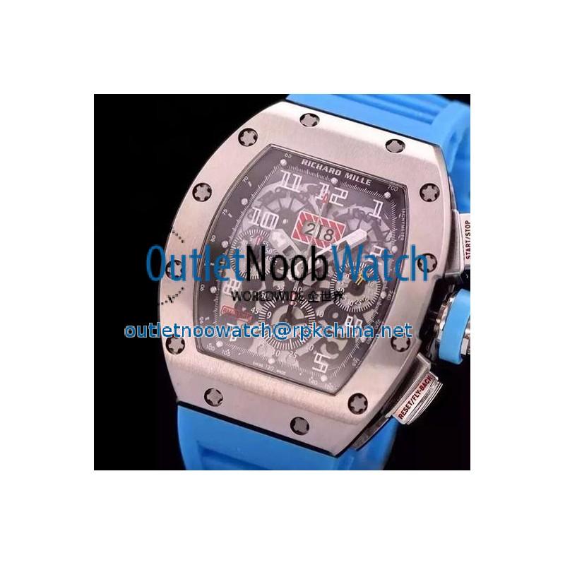 Replica Richard Mille RM011-FM Felipe Massa Chronograph Titanium Black Dial Swiss 7750