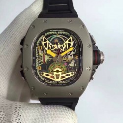 Replica Richard Mille RM50-02 ACJ KV PVD Skeleton Dial M6T51