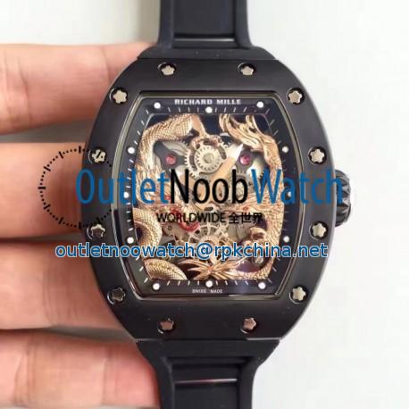 Replica Richard Mille RM57-01 Jackie Chan PVD Rose Gold Dial Dial M9015