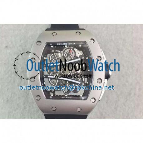 Replica Richard Mille RM61 Titanium Black Skeleton Dial M9015