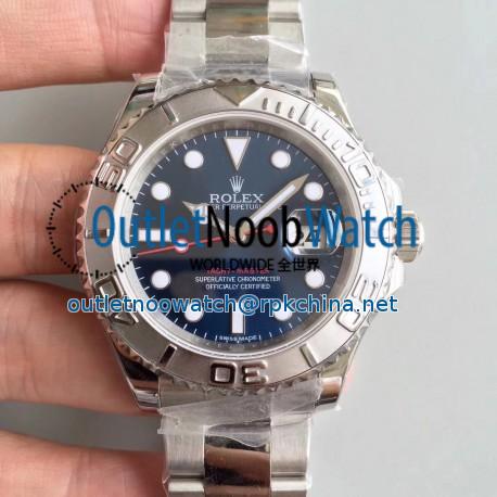 Replica Rolex Yacht-Master 40 116622 JF Stainless Steel Blue Dial Swiss 2836-2