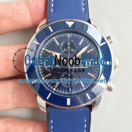 Replica Breitling Superocean Heritage II Chronograph 46 A1331216/C963/277S N Stainless Steel Blue Dial Swiss 7750